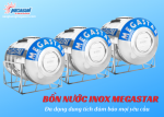 Tối ưu hóa lưu trữ nước với bồn inox 1500l Megastar
